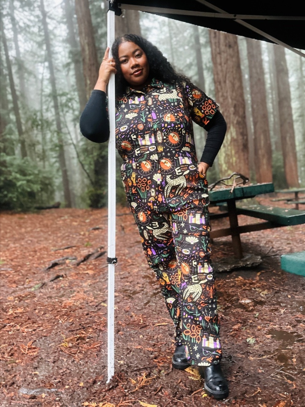 Nooworks: Tarot Garden Twill Coveralls! - Picture 3 of 15